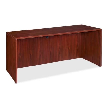 Sp Richards Lorell Credenza Shell - 60"W x 24"D x 29-1/2"H - Mahogany - Essentials Series LLR69378